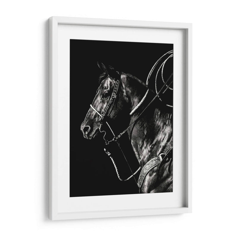 Scratchboard Rodeo V - Julie T. Chapman | Cuadro decorativo de Canvas Lab