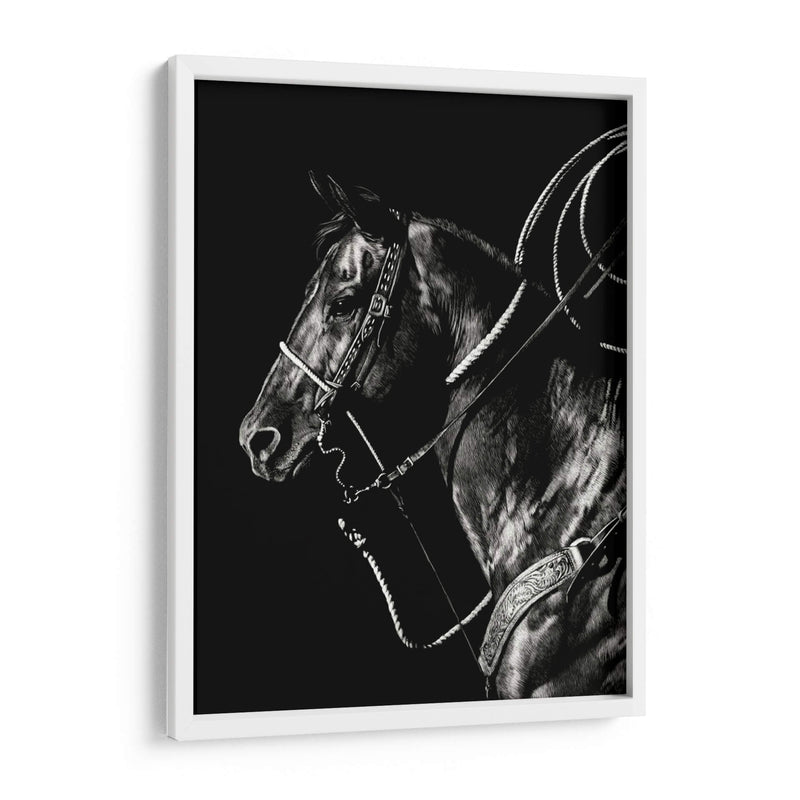 Scratchboard Rodeo V - Julie T. Chapman | Cuadro decorativo de Canvas Lab