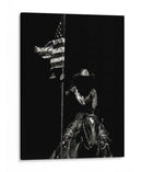 Scratchboard Rodeo Vi - Julie T. Chapman | Cuadro decorativo de Canvas Lab