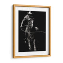 Scratchboard Rodeo Viii - Julie T. Chapman | Cuadro decorativo de Canvas Lab
