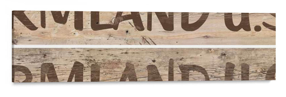 Signo De Granja 2-Up I - Alonzo Saunders | Cuadro decorativo de Canvas Lab