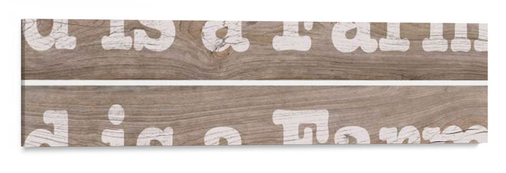 Farm Sign 2-Up Ii - Alonzo Saunders | Cuadro decorativo de Canvas Lab