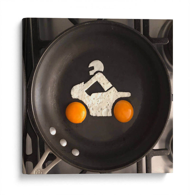 VroomVroom - Eggshibit | Cuadro decorativo de Canvas Lab