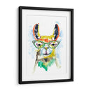 Smarty-Pants Llama - Jennifer Goldberger | Cuadro decorativo de Canvas Lab