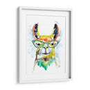 Smarty-Pants Llama - Jennifer Goldberger | Cuadro decorativo de Canvas Lab
