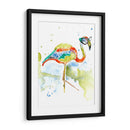 Smarty-Pants Flamingo - Jennifer Goldberger | Cuadro decorativo de Canvas Lab
