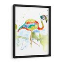 Smarty-Pants Flamingo - Jennifer Goldberger | Cuadro decorativo de Canvas Lab