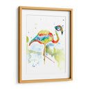Smarty-Pants Flamingo - Jennifer Goldberger | Cuadro decorativo de Canvas Lab