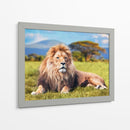 El rey reposando | Cuadro decorativo de Canvas Lab