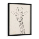 Retrato De Jirafa Ii - Jennifer Goldberger | Cuadro decorativo de Canvas Lab