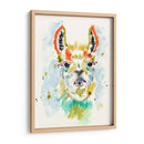 Hifi Llama I - Jennifer Goldberger | Cuadro decorativo de Canvas Lab