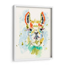 Hifi Llama I - Jennifer Goldberger | Cuadro decorativo de Canvas Lab