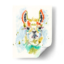 Hifi Llama I - Jennifer Goldberger | Cuadro decorativo de Canvas Lab
