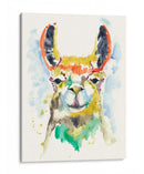 Hifi Llama Ii - Jennifer Goldberger | Cuadro decorativo de Canvas Lab