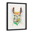 Hifi Llama Ii - Jennifer Goldberger | Cuadro decorativo de Canvas Lab