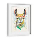 Hifi Llama Ii - Jennifer Goldberger | Cuadro decorativo de Canvas Lab