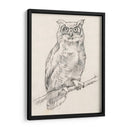 Búho Retrato I - Jennifer Goldberger | Cuadro decorativo de Canvas Lab