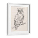 Búho Retrato I - Jennifer Goldberger | Cuadro decorativo de Canvas Lab