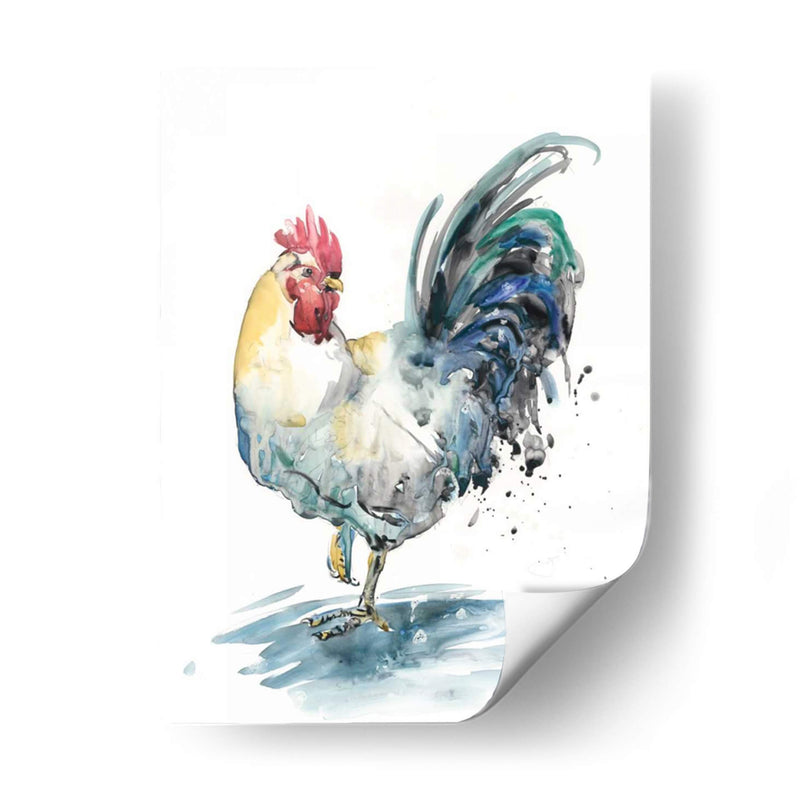 Splash De Gallo I - Melissa Wang | Cuadro decorativo de Canvas Lab