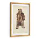 Oso Marrón Mira Fija I - Melissa Wang | Cuadro decorativo de Canvas Lab