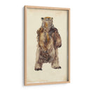 Oso Marrón Mira Fija I - Melissa Wang | Cuadro decorativo de Canvas Lab