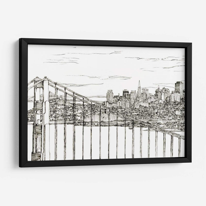 Skyline Sketch Ii - Melissa Wang | Cuadro decorativo de Canvas Lab