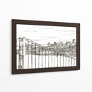 Skyline Sketch Ii - Melissa Wang | Cuadro decorativo de Canvas Lab