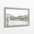 Skyline Sketch Ii - Melissa Wang | Cuadro decorativo de Canvas Lab