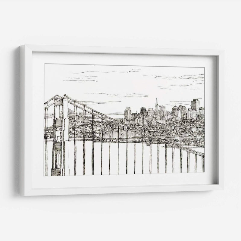 Skyline Sketch Ii - Melissa Wang | Cuadro decorativo de Canvas Lab