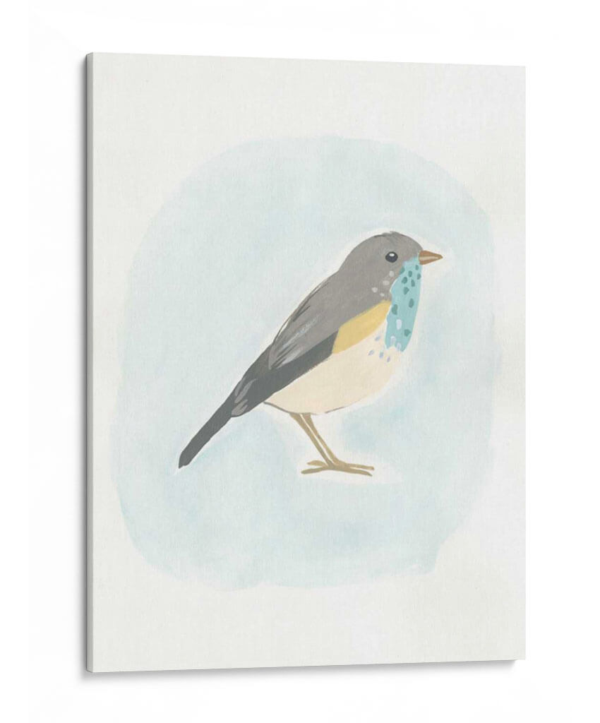 Pájaro Dapper I - June Erica Vess | Cuadro decorativo de Canvas Lab