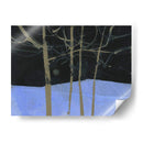 Cuatro Árboles Y La Luna Ii. - Paul Bailey | Cuadro decorativo de Canvas Lab