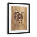 Panel De Madera De Vaca - Ethan Harper | Cuadro decorativo de Canvas Lab