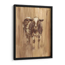 Panel De Madera De Vaca - Ethan Harper | Cuadro decorativo de Canvas Lab