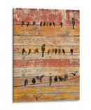 Pájaros En Madera Ii - Irena Orlov | Cuadro decorativo de Canvas Lab