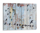 Pájaros En Madera Iii - Irena Orlov | Cuadro decorativo de Canvas Lab