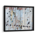 Pájaros En Madera Iii - Irena Orlov | Cuadro decorativo de Canvas Lab