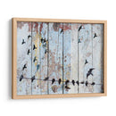 Pájaros En Madera Iii - Irena Orlov | Cuadro decorativo de Canvas Lab