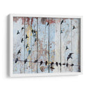Pájaros En Madera Iii - Irena Orlov | Cuadro decorativo de Canvas Lab