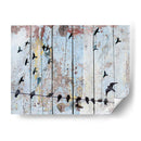 Pájaros En Madera Iii - Irena Orlov | Cuadro decorativo de Canvas Lab