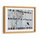 Pájaros En Madera Iv - Irena Orlov | Cuadro decorativo de Canvas Lab