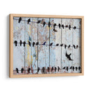 Pájaros En Madera Iv - Irena Orlov | Cuadro decorativo de Canvas Lab
