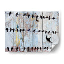 Pájaros En Madera Iv - Irena Orlov | Cuadro decorativo de Canvas Lab