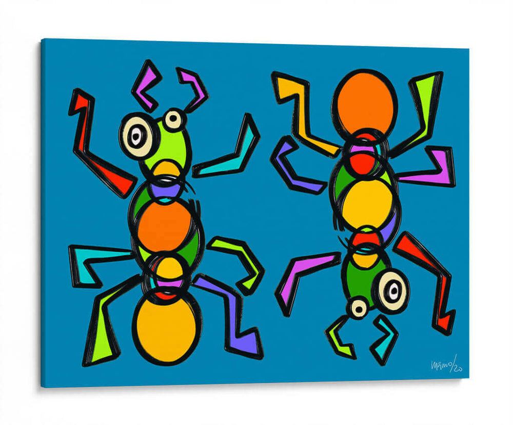 HORMIGAS 1 - Gina Villalobos | Cuadro decorativo de Canvas Lab