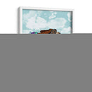 Basset Hound, Trineo - Fab Funky | Cuadro decorativo de Canvas Lab