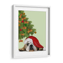Bulldog Inglés, Árbol De Galletas - Fab Funky | Cuadro decorativo de Canvas Lab
