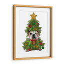 Bulldog Inglés, Traje De Árbol De Navidad - Fab Funky | Cuadro decorativo de Canvas Lab