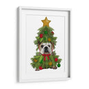 Bulldog Inglés, Traje De Árbol De Navidad - Fab Funky | Cuadro decorativo de Canvas Lab