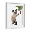 Gato Siamés Y Chuchería - Fab Funky | Cuadro decorativo de Canvas Lab