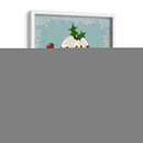 Gato Gris Y Pudín De Navidad - Fab Funky | Cuadro decorativo de Canvas Lab