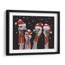 Avestruz, Christmas Gals - Fab Funky | Cuadro decorativo de Canvas Lab